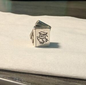 Pandora Silver Owl Charm